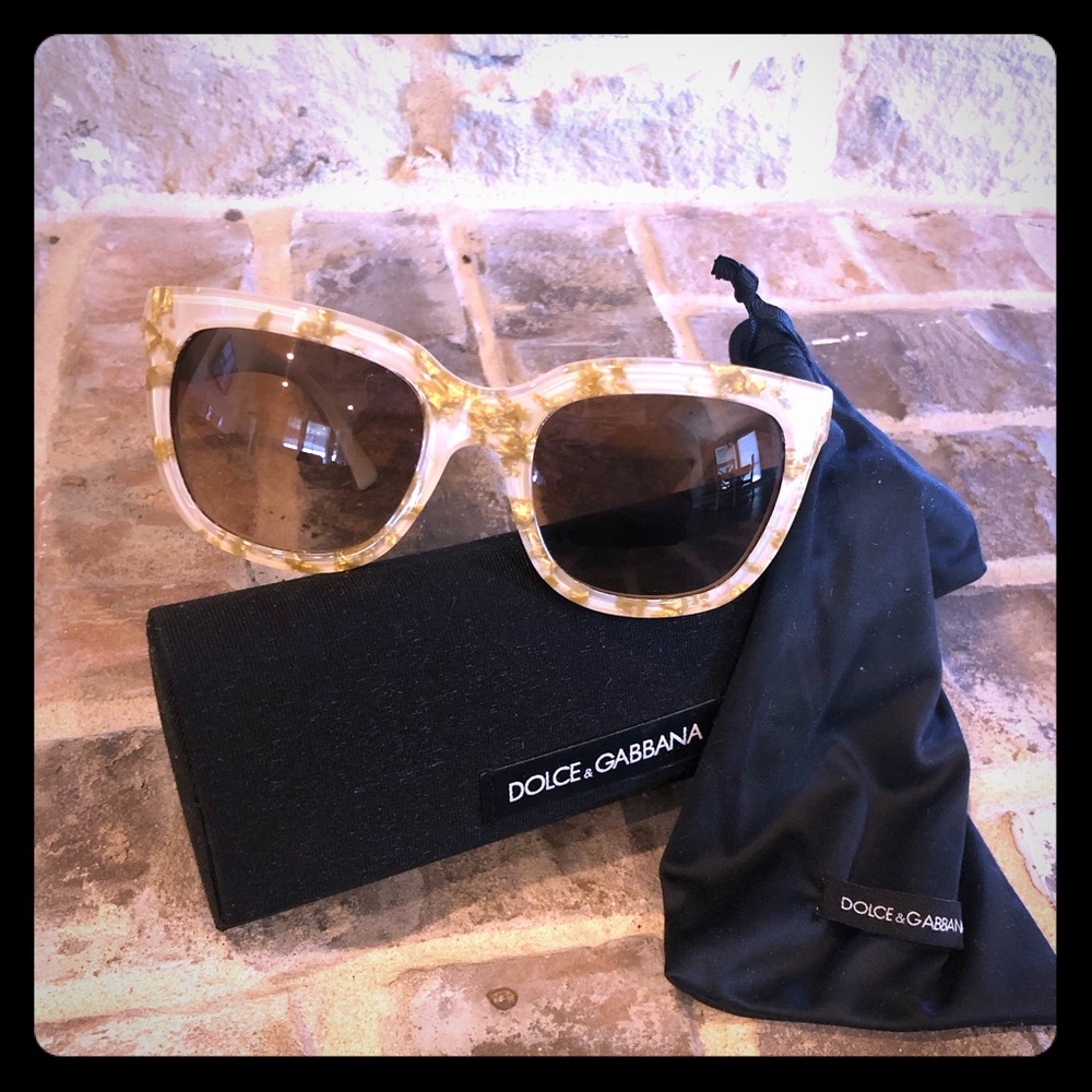 Dolce&Gabbana GOLD LEAF DG4197 Sunglasses